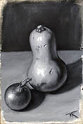 Grey Oil Sketch
